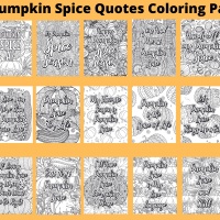 25 Pumpkin Spice Quotes Package