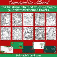 Holiday Jumpstart Christmas Coloring Pack