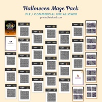 Halloween Mazes Pack