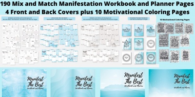Manifest The Best Workbook and Planner Package