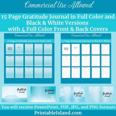 Gratitude Journal Package